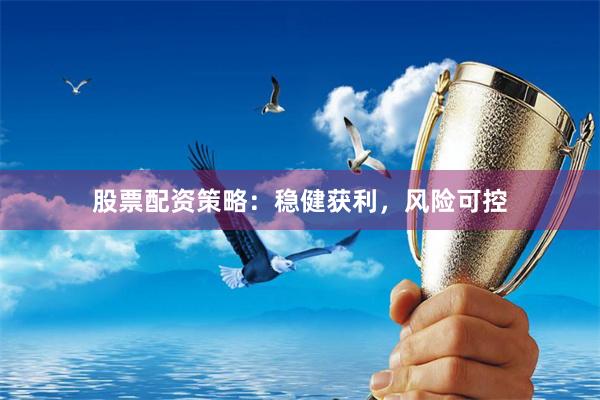 股票配资策略：稳健获利，风险可控